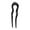 A, variant on U-Shaped Wave Hairpin, Women Hairpin, Antique Style U-Shaped Coiled Hairpin For Back Of The Head, Elegant Durable Hairpin For Sophisticated Updo And Versatile Styling