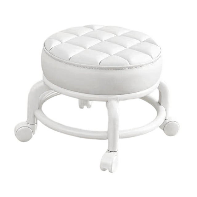 Taburete de asiento de bajo rodillo Reladores giratorios universales para niños Multiuse Multiuse Cómoda cómoda silla giratoria de tareas domésticas