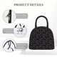 thumbnail image 4 of Fotbe Cool Skull Love Bolsa de Almuerzo con Estampado, Lonchera Aislada, Contenedor de Comida Reutilizable Tipo Cooler a Prueba de Fugas, 4 of 6