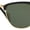 Black, variant on Ray-Ban 0RB3016 Clubmaster Unisex Sunglasses - Size - 51 (Green)