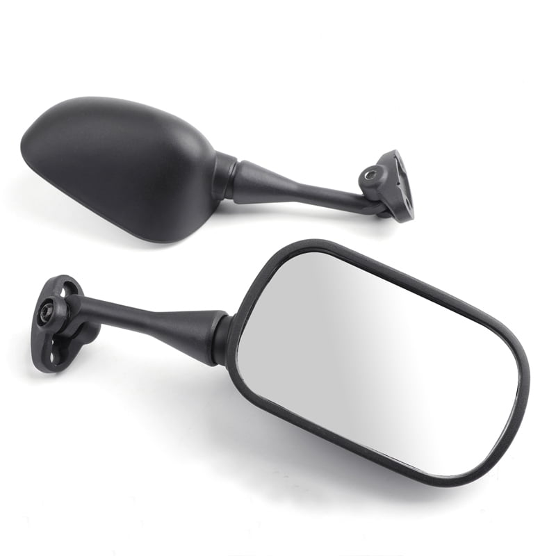 Black Left Right Rear View Mirrors For Motorcycle Honda CBR 600 F4 F4i 1999-2006