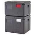 thumbnail image 5 of Cambro Cam GoBox Black Plastic Top Loading Half Size Pan Carrier - 15 2/5"L x 13"W x 10 1/10"H, 5 of 5