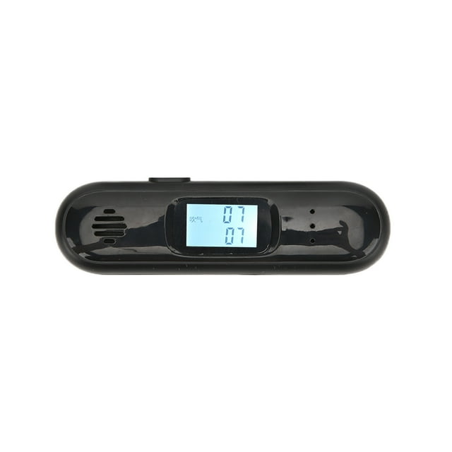 Portable Breathalyzer, LED HD Display Drunk Analyzer High Precision Breath for Safety Driving