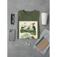 thumbnail image 3 of Heron And Crane T-Shirt Men -Sydenham Edwards Designs, Male 3X-Large, 3 of 4