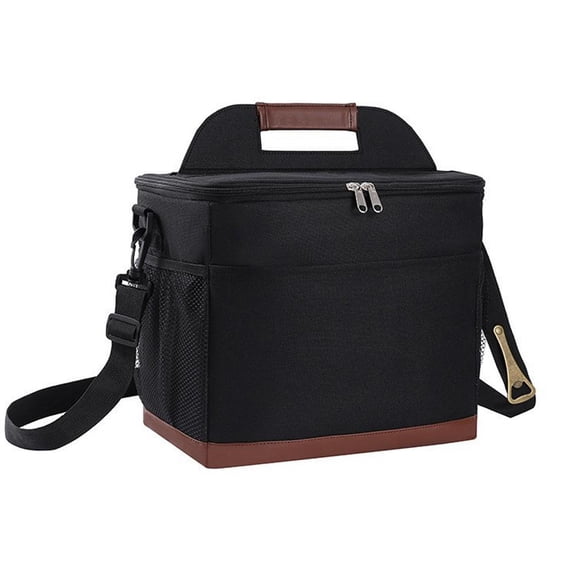 Premium Insulated Cooler Bag with Adjustable Strap Multiple Pockets for Outdoor Picnics and Travel