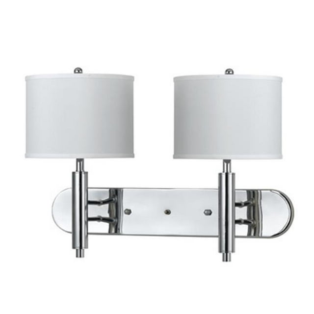 Cal Lighting LA-2004W2L-1RCH 2 Wall Lamp With Rocker Switches