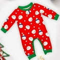 thumbnail image 3 of Onlypjs Family Matching Christmas Pajamas Set – Red Snowman & Ornament Print Holiday Sleepwear for Women, Men – Cozy Winter Loungewear, 3 of 6