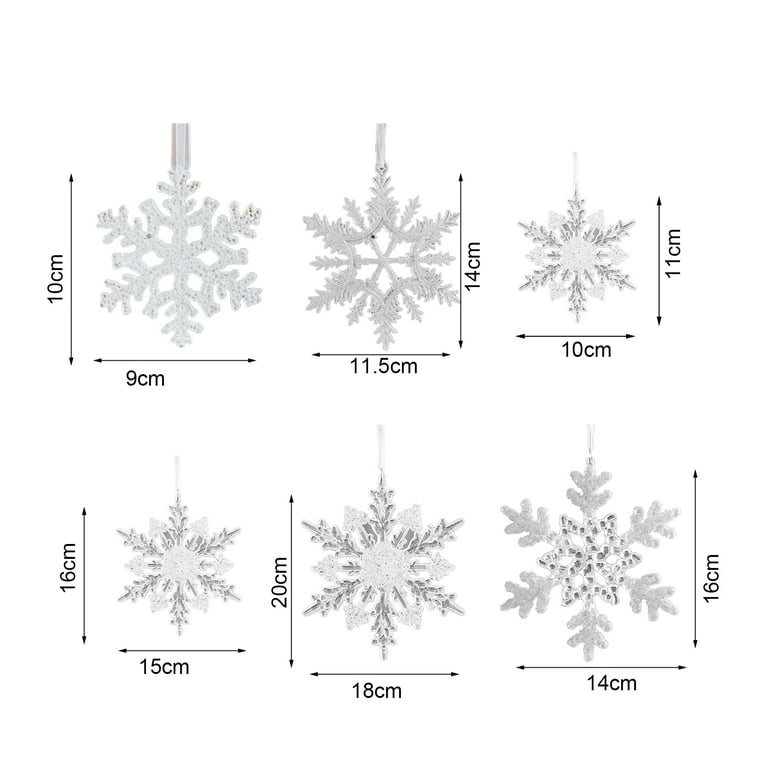 Buy 3 Giant Acrylic Snowflakes Online at desertcartINDIA