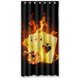 thumbnail image 1 of ABPHQTO Flaming Poker Cards Cortina de ducha Cortina de ducha impermeable 90x180 cm, 1 of 2