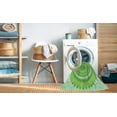 thumbnail image 2 of Ahgly Tapis d'Intérieur Lavable en Machine Carré Vert Jade, 6 Pieds Carré, 2 of 7
