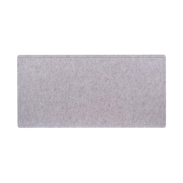 Tablero de anuncios Tablero de mensajes Recordatorios Durable Ligero Notas portátiles Tablero de notas Tablero de fieltro Pared para cafetería Cocina Gris Gloria Tablón de anuncios