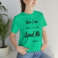 thumbnail image 1 of Unisex Jersey Short Sleeve Tee Christian T-Shirt Here I am Lord 2XL, 1 of 5