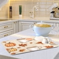 thumbnail image 6 of Yayeee Dish Drying Mat for Kitchen Counter 18"x24" Microfiber Absorbent Pad, Fall Mug Pattern, 6 of 7