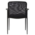 thumbnail image 2 of Boss Office Products Stacking Guest Arm Stacking Guest Chair in Black, 2 of 5
