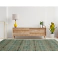 thumbnail image 2 of Elegance Snowflakes Rug Turquoise 8x10 Transitional Design 100% Polypropylene, 2 of 3