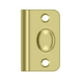 thumbnail image 3 of Deltana SPB349U3 Strike Plate for Ball Catch and Roller Catch; Bright Brass Finish, 3 of 3