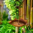 thumbnail image 5 of Stijggn Bird Feeders Capacity Recycled Plastic Flat Mealworm Bird Feeder Tray for Cardinals, Bluebirds & Wild Birds, 5 of 7