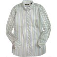 thumbnail image 1 of Camisa de Vestir Tasso Elba Cardsburg Stp con Botones para Hombre Verde Extragrande, 1 of 1