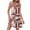 ☪125-Wine, variant on Nuoqisi Womens Sundresses for Beach Dress Vacation 2026 Boho Floral Printed Casual V Neck Sleeveless Summer Dresses with Pockets