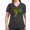 Charcoal, variant on CafePress - Power Rangers Since 93 Women's V Neck T Shirt - Women's V-Neck Dark T-Shirt