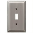 thumbnail image 2 of Amerelle 163TAN Century Wallplate, 1 Toggle, Steel, Antique Nickel, 1-Pack, 2 of 3