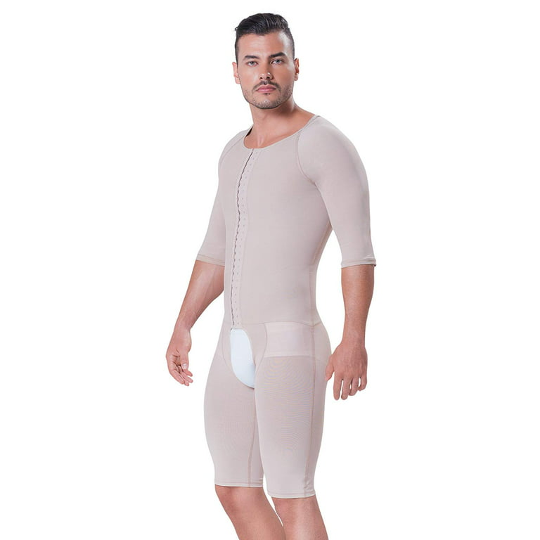 Fajitex Men's Fajas Colombianas para Hombre Abdomen, Chest, Back, arms and  Legs Shaping Girdle Full Body 026960