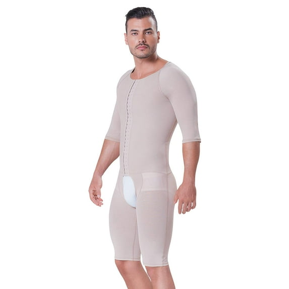Fajitex Men's Fajas Colombianas para Hombre Abdomen, Chest, Back, arms and Legs Shaping Girdle Full Body 026960