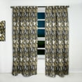 thumbnail image 2 of Designart 'Bituminous Impressions V' Modern & Contemporary Curtain Panel, 2 of 5