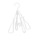thumbnail image 4 of Siruishop Shoe Drying Rack Foldable 360 degree Rotatable Hold 4 Multifunctional Shoes Hanger white, 4 of 8