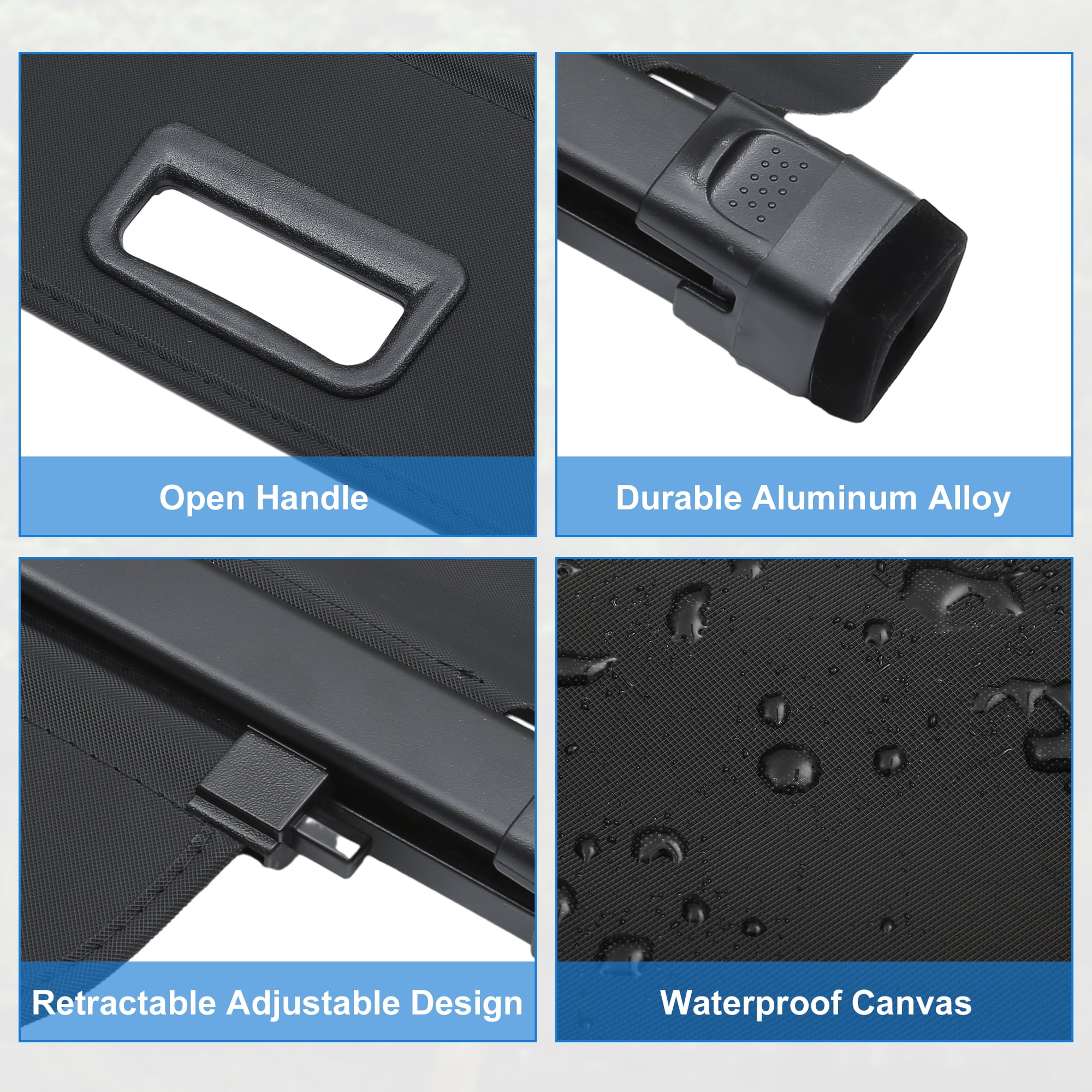 Unique Bargains Retractable Cargo Cover for Subaru Outback 2010-2014 Waterproof Shade