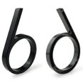 thumbnail image 5 of Black house number and letter 5 inch 12.5 cm high (9), 5 of 5