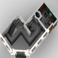 thumbnail image 3 of MOC-75246 Brick Bank Corner Modular Building Blocks Set Street MOC Bricks Toys 3165pcs, 3 of 5