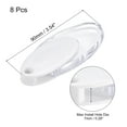 thumbnail image 2 of Unique Bargains Blinds Chain Handle, 8Pack 90mm Roller Shade Cord Weights for Window Parts, White, 2 of 6