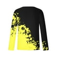 thumbnail image 5 of Blusas y camisas de manga larga y cuello redondo para hombre, camisetas informales con estampado de cuello redondo, blusas de manga corta para hombre, 5 of 5