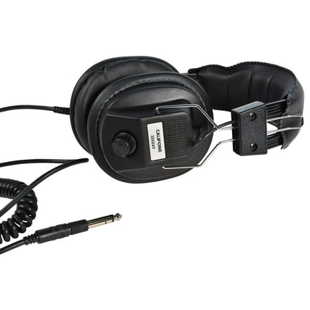 Califone Children's Noise Cancelling On-Ear Headphone, Black, 3068AV