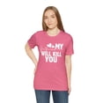 thumbnail image 5 of My Girlfriend Will Kill You Relationship T-Shirt Size S-5XL, Woman, Men, 5 of 12