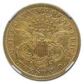 thumbnail image 3 of 1873-S $20 Liberty Gold Double Eagle Open 3 AU-53 NGC, 3 of 4