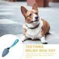 thumbnail image 2 of Pine Cone Shape Dog Squeaky Chew Toy Training Cleaning Interactive Tough Dog Toy Puppy Breed Medium Dogs Toy-Blue, 2 of 8