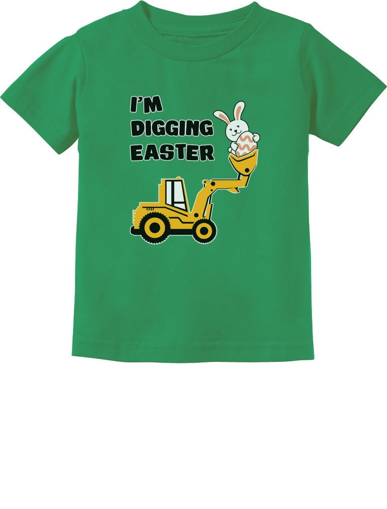 5T 4T 3T Toddler & Infant Tonka I Dig Dirt iDirt Tractor Shirt New 18M,24M,2T 