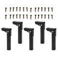 thumbnail image 1 of AMLESO 4 Pcs Pieds de Table Pliables DIY Robustes Portables pour Banc Tables Basses Armoire 200MM, 1 of 8