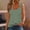 Army Green, variant on Rvasteizo Womens Tank Tops Solid V Neck Sleeveless Loose Light Summer Relaxed Ladies Daily Breathable Pullover T Shirt Blouse
