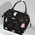 thumbnail image 5 of Bolso de mano de tela Oxford, bolso de mano para pañales de bebé, bolso de mano para pañales de bebé, bolso de mano de tela Oxford para mujer, valor excepcional, 5 of 5