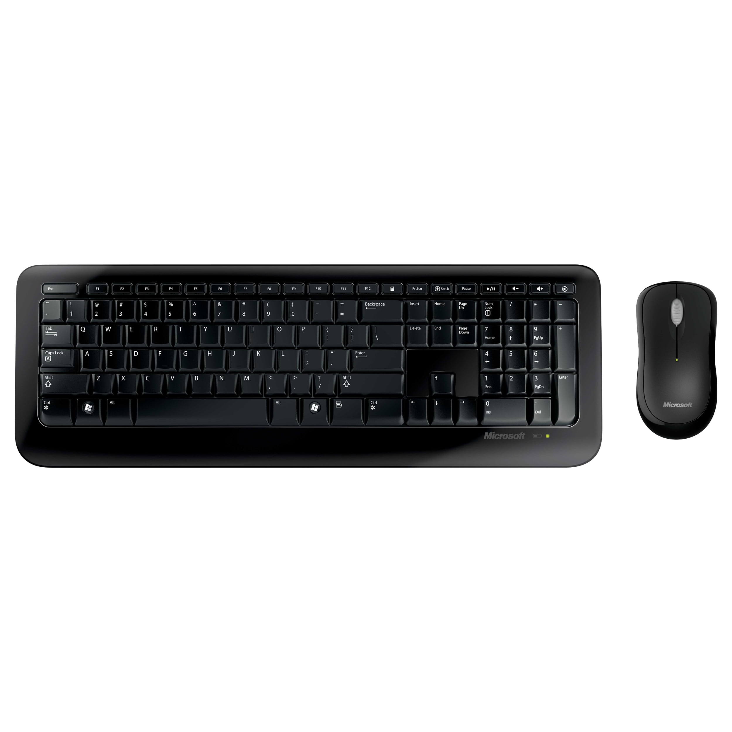 Microsoft Wireless Desktop 800 Keyboard USB Wireless RF Keyboard 104 Key English (North