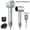 Gray, variant on Purevigil 1500W High-Speed Hair Dryer, 500 Million Negative Ions Blow Dryer for Fast Drying, Intelligent Thermo-Control Ionic Hair Dryer with Safety Plug, Low Noise, Ergonomic Design, Black