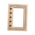 thumbnail image 4 of Troqueles de bricolaje de cubierta de cuaderno, Herramienta de perforación de plantilla de repujado de artesanía de material cuero Troqueles de 150x100mm 5 agujeros Macarena Troqueles de corte, 4 of 8