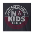 thumbnail image 2 of 9 Crowns Tees Official Member of the No Kids Club Funny T-Shirt (Unisex Navy, X-Large), 2 of 3