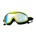 thumbnail image 2 of Gafas de natación impermeables de moda para piscina, snorkel y exteriores. Negro Amarillo, 2 of 8