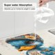 thumbnail image 5 of Fotbe Cute Sunflower Blue Duck Alfombrilla de Secado para Cocina con Estampado, 18x24 Pulgadas, 5 of 7