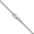 thumbnail image 3 of Primal Gold 14 Karat White Gold 1.4mm Cable Chain, 3 of 4