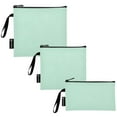 thumbnail image 2 of Haosy 3 Pack Reusable Ziploc Bags BPA Free Healthy Food Storage Bag Leakproof Sandwich Snack Freezer Bags Pastel Green, 2 of 7